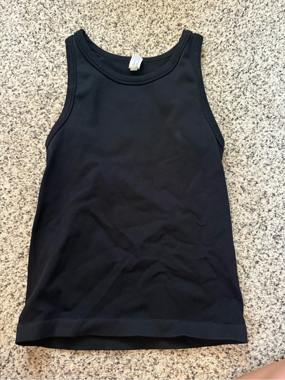 90 Degree By Reflex Black Athletic Tank Top